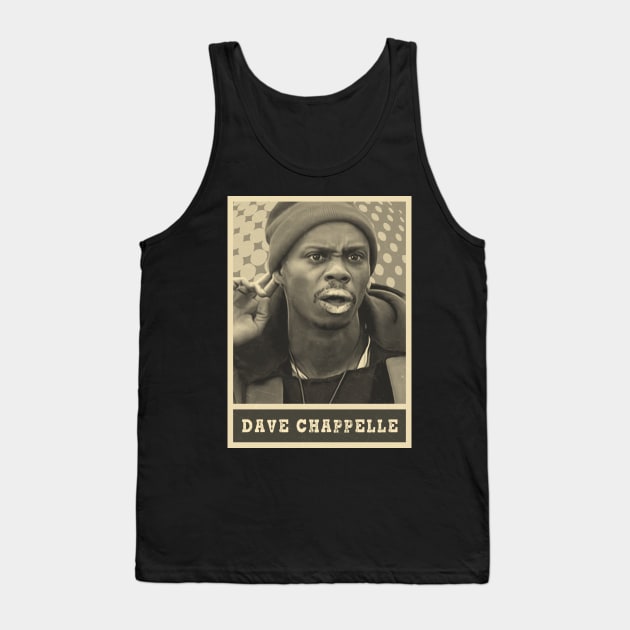 brown cream dave chappelle Tank Top by oeyadrawingshop